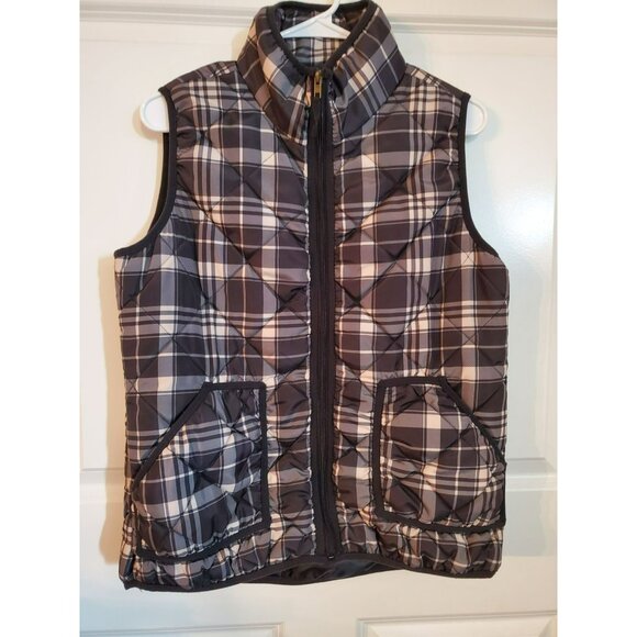 Mountain Lake Jackets & Blazers - Mountain Lake women's vest Size Large 100% Polyester zipper closure black/white